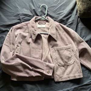 tna corduroy cropped jacket